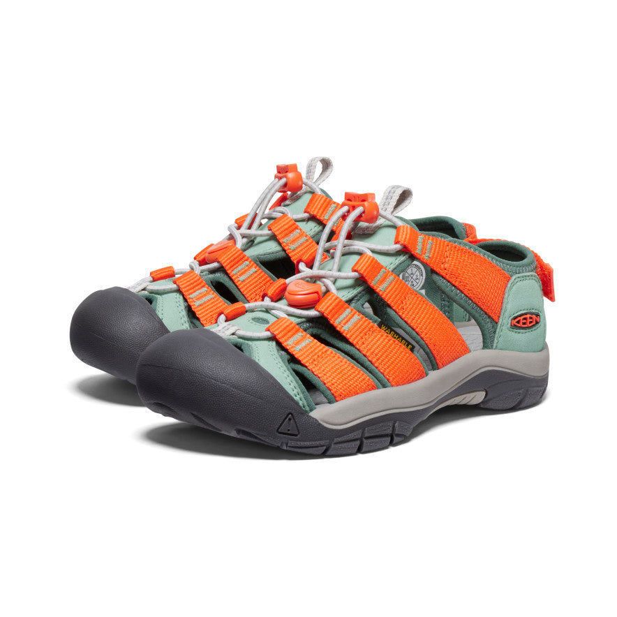 Sandales Newport Boundless pour enfants Ibis vert granit/écarlate