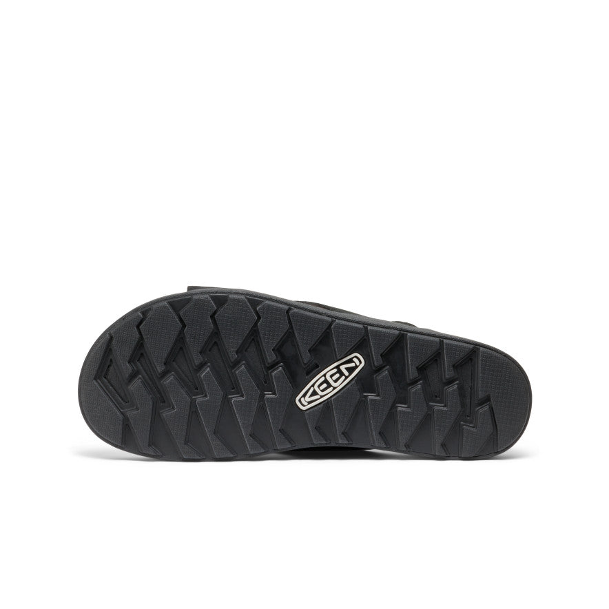 Sandalias cruzadas Elle Luxe para mujer Noir/Noir