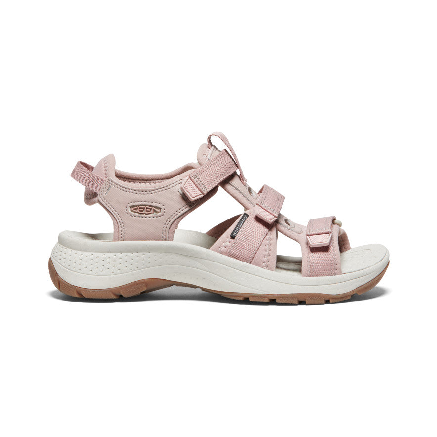 Chaussures Astoria West à bout ouvert pour femmes Bouleau fauve/argenté -  1