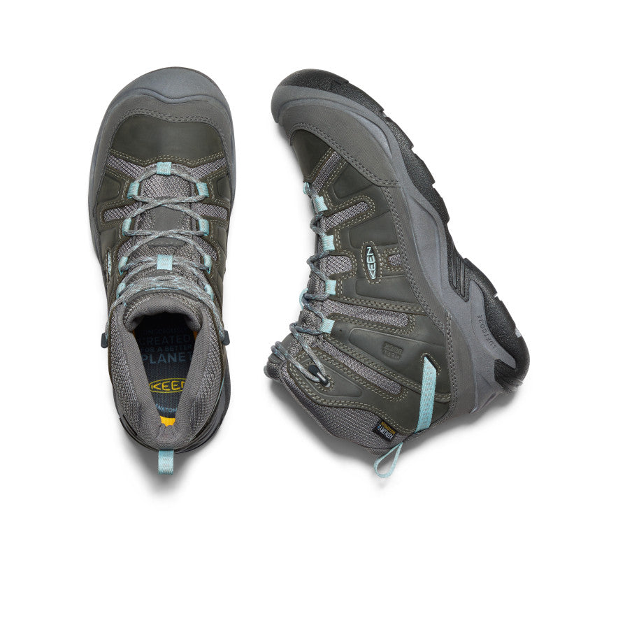 Bottes imperméables Circadia pour femme Gris acier/Bleu nuage -  4
