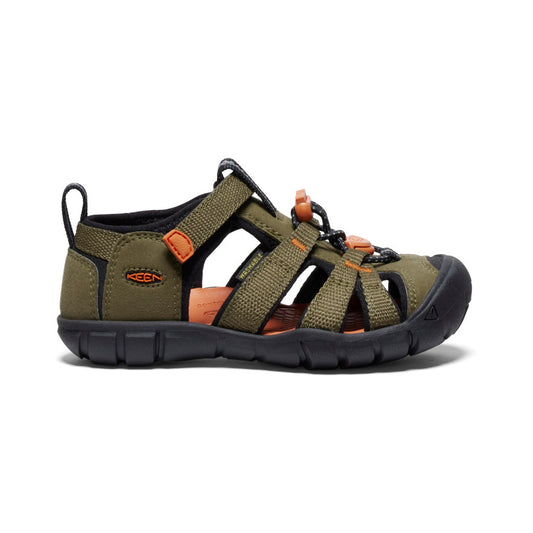 Olive foncé/Flamme dorée