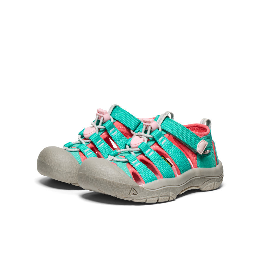 Newport H2 pour petits enfants Bleu turquoise vif/Rose rigolo