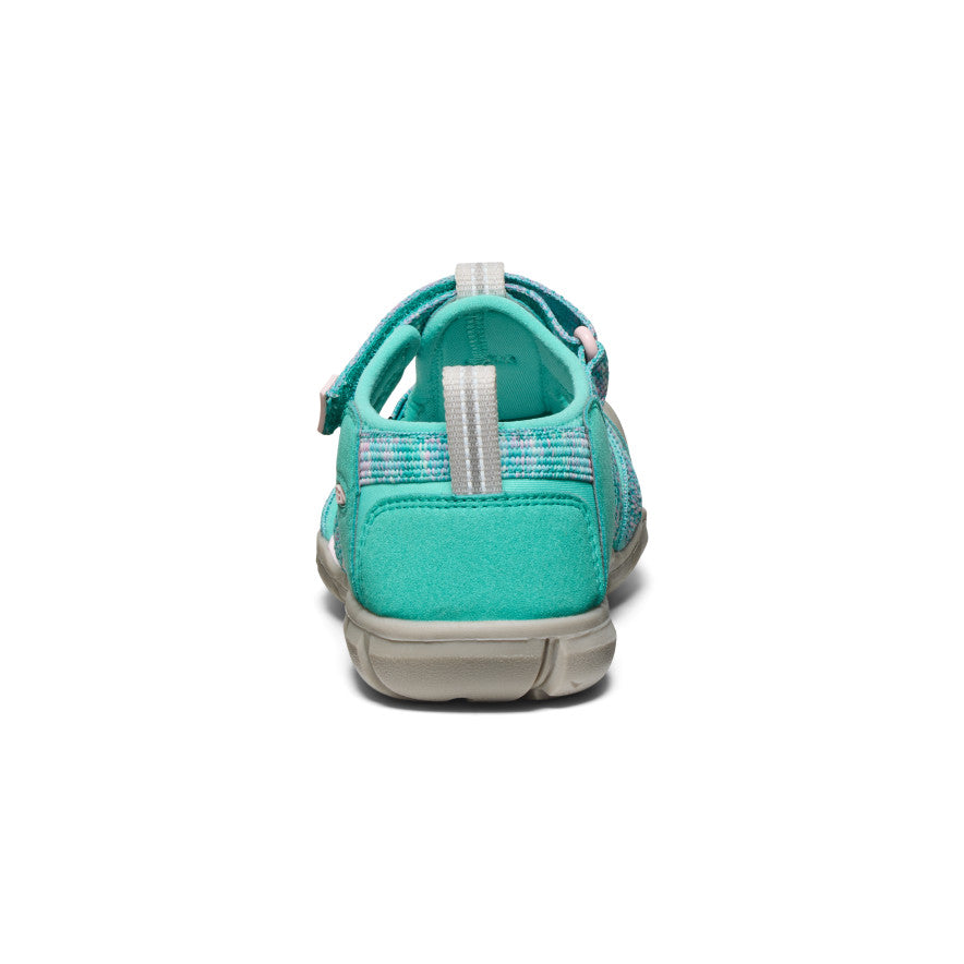 Bleu turquoise vif/Rose rigolo
