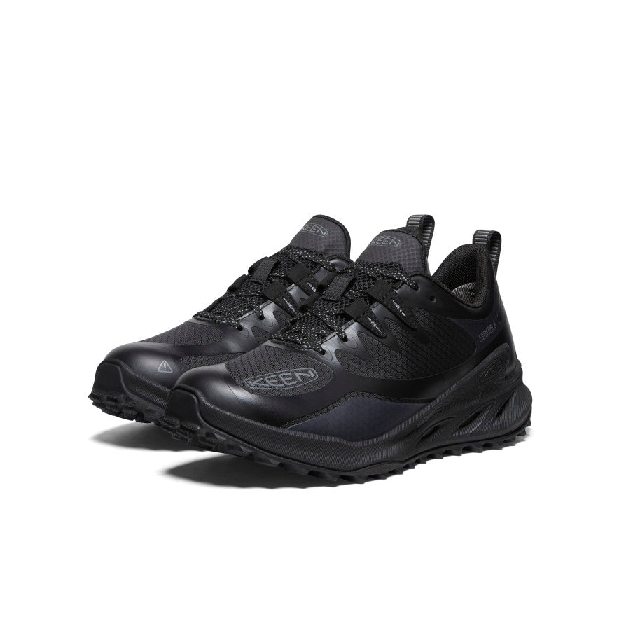 Zionic - Chaussures de randonnée imperméables pour femme Noir/Noir -  2