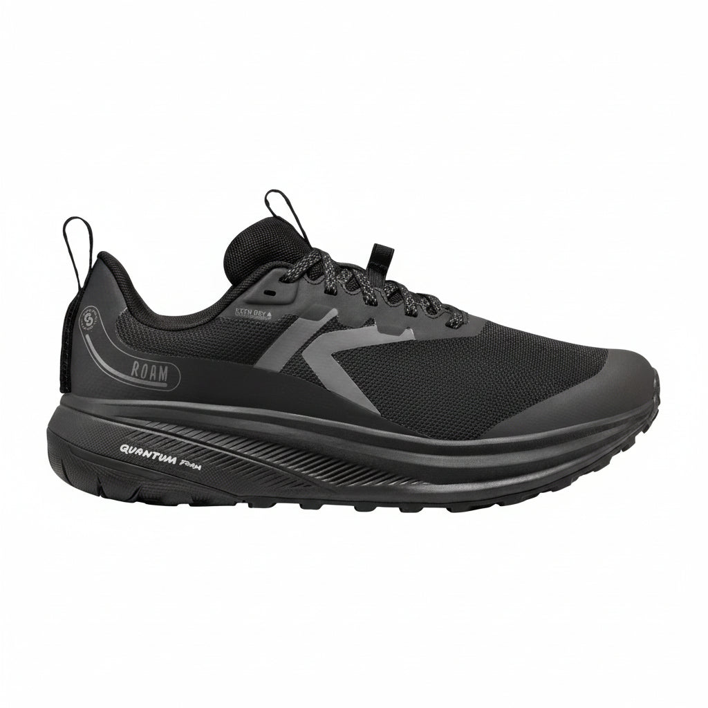Chaussure de trail running imperméable Roam pour homme Black/Black