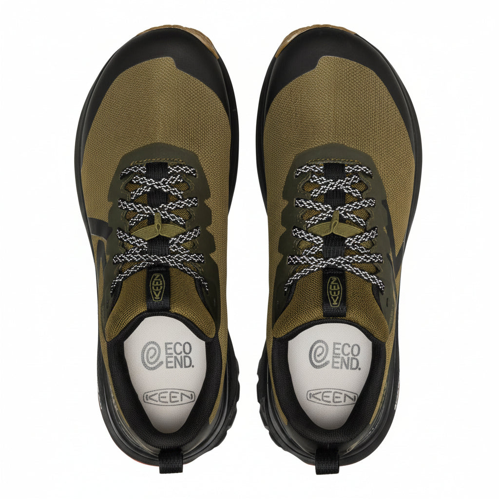Chaussure de trail running imperméable Roam pour homme Dark Olive/Burnt Brick -  4
