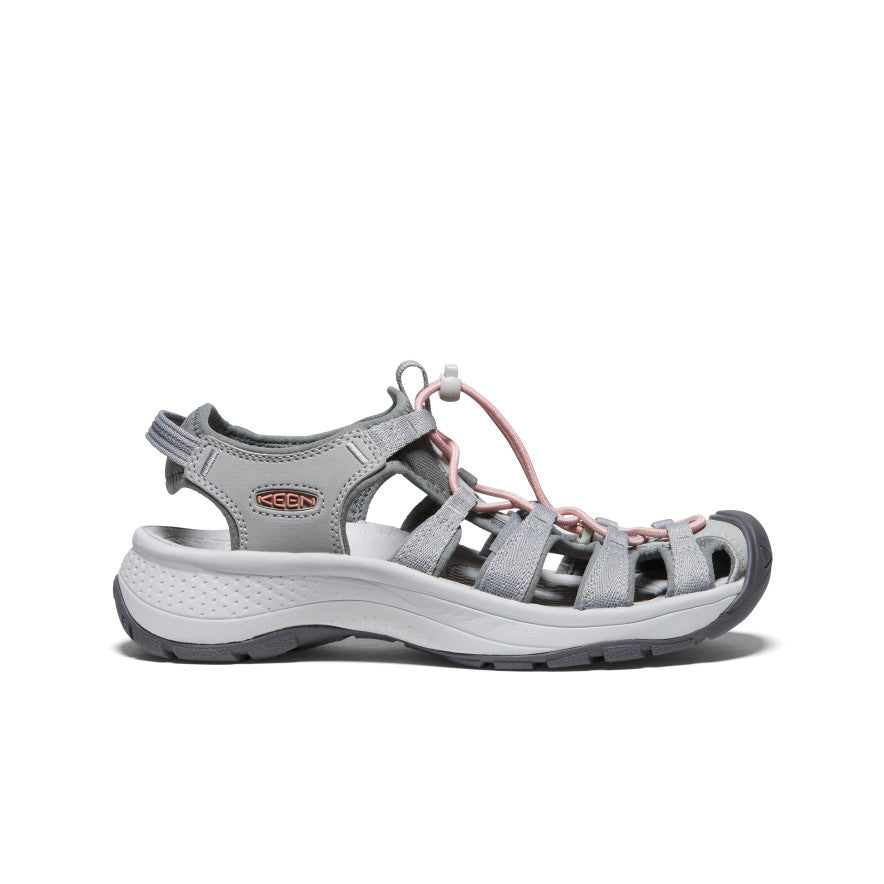 Sandales Astoria West pour femmes Gris/Corail
