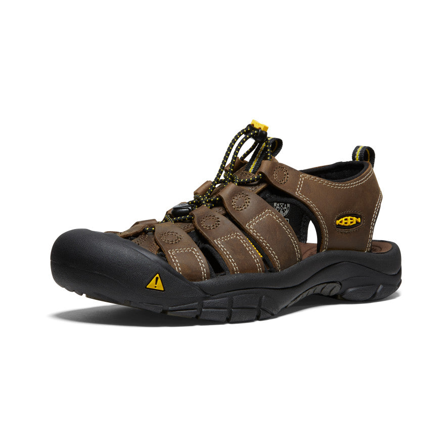 Sandales en cuir Newport pour hommes Bison