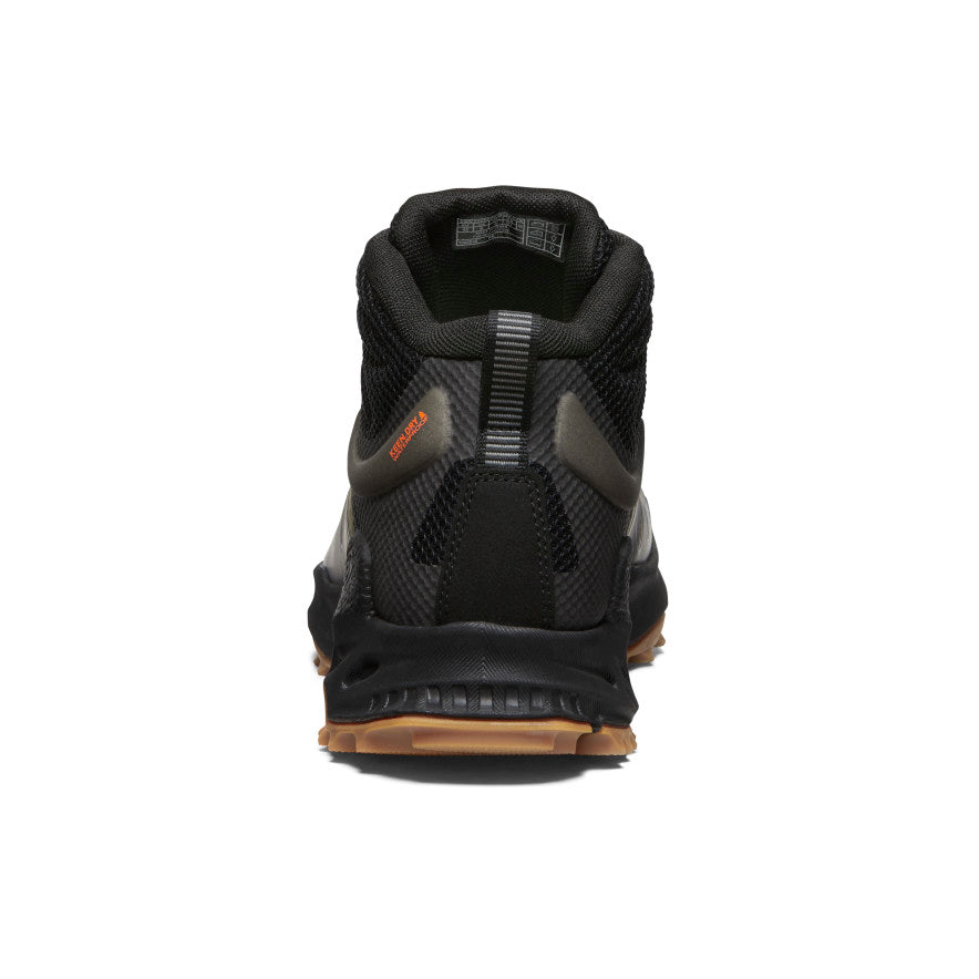 Bottes de randonnée imperméables Zionic pour hommes Ibis olive foncé/écarlate -  5