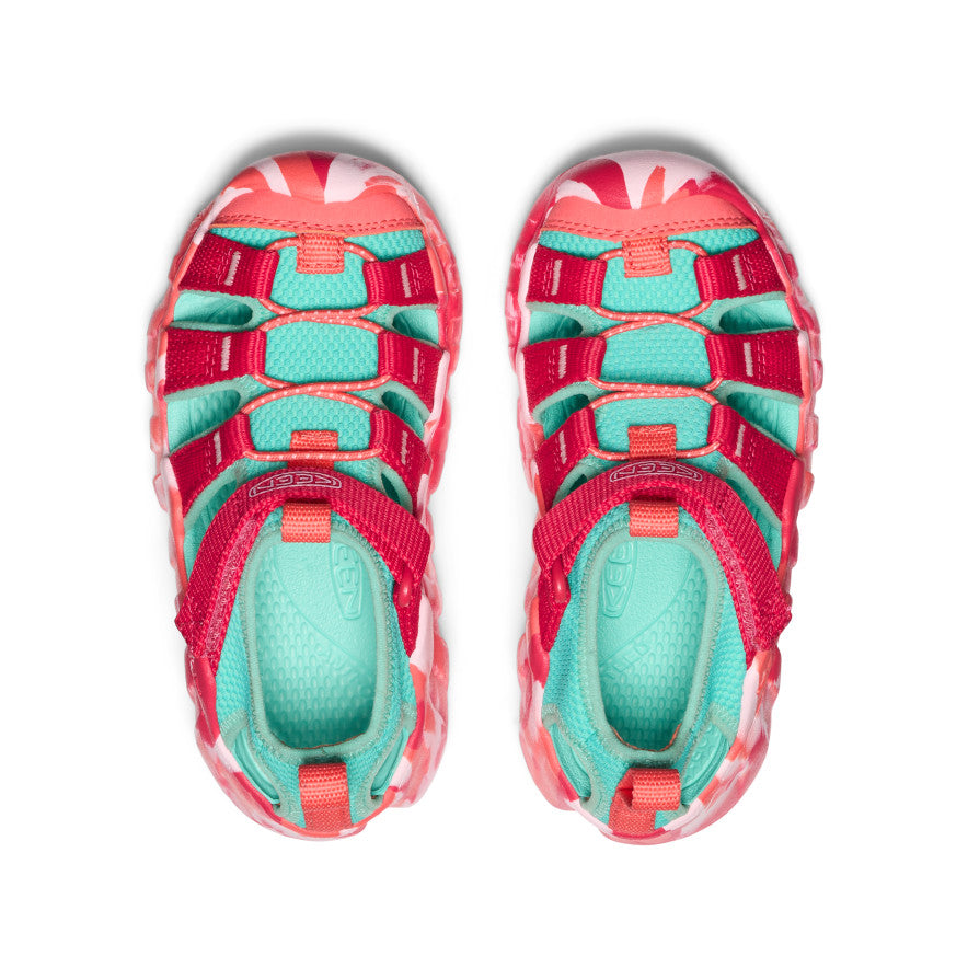 Sandale Hyperport H2 pour jeunes enfants Framboise/Bleu piscine