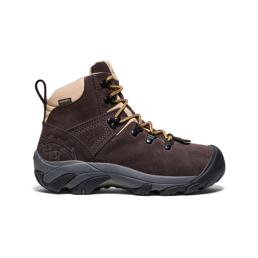 Bottes de randonnée imperméables Pyrénées pour femmes x Mountain Research Recherche en montagne Brown -  1
