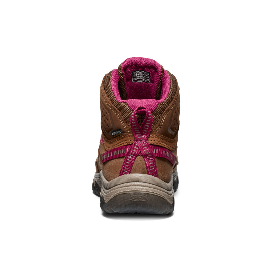 Bottes de randonnée imperméables Targhee IV pour femmes Bison/Beaujolais