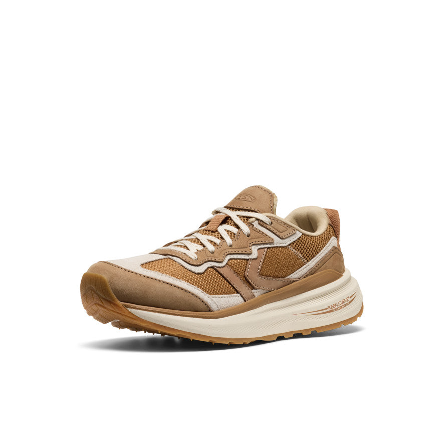 Chaussure de marche en cuir pour femme WK500 Tiges de maïs/Safari