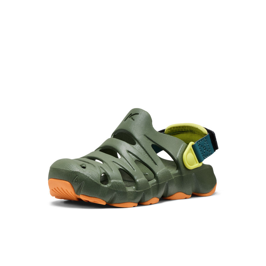 Peau vert bronze/orange