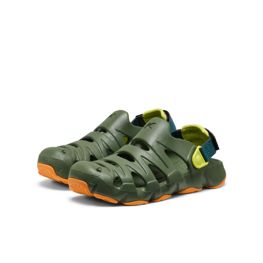 Sabots HyperFLT pour enfants Bronze Green/Orange Peel -  2
