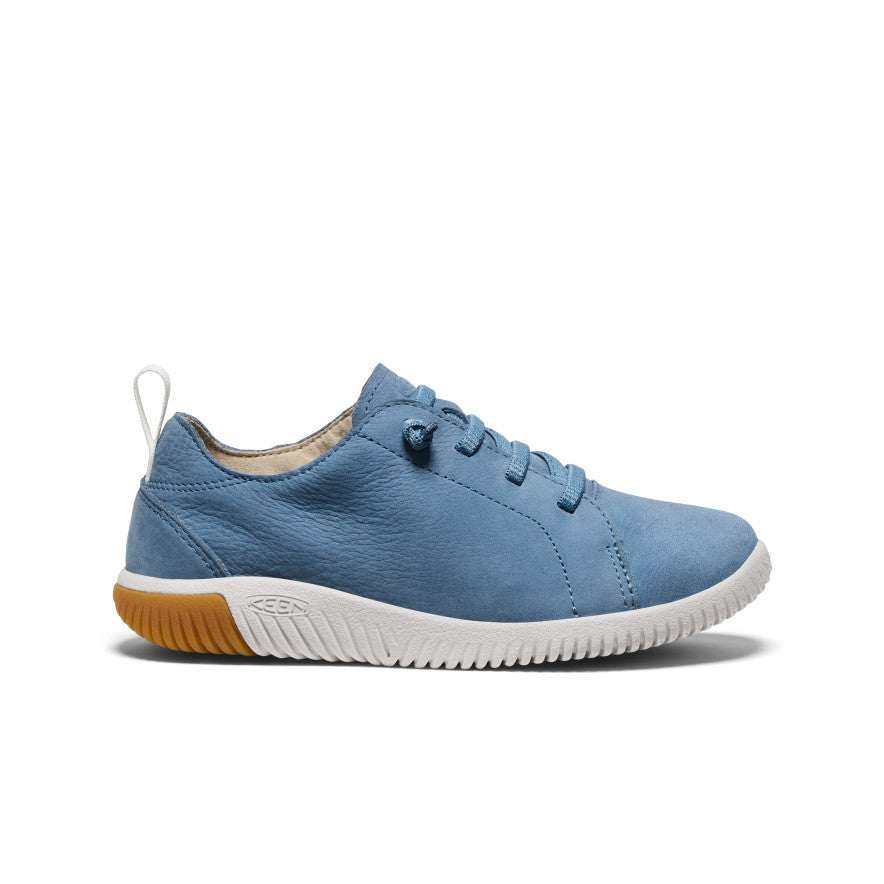 Baskets en cuir KNX pour enfants Bleu Coronet/Vapeur