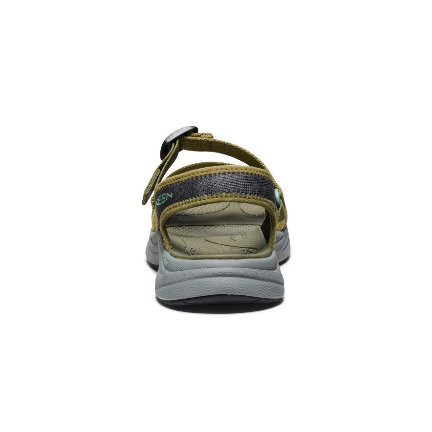 Sandales Leiki à bout ouvert pour femme Martini Olive/Vert Granit