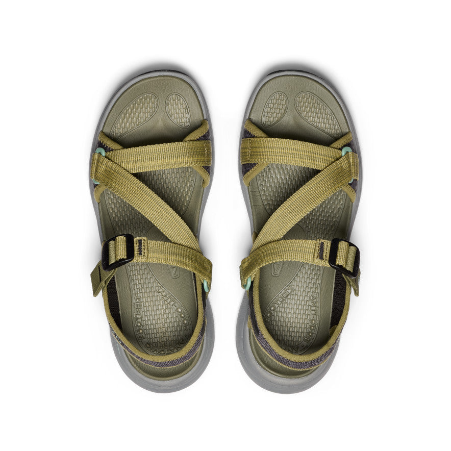 Sandales Leiki à bout ouvert pour femme Martini Olive/Vert Granit