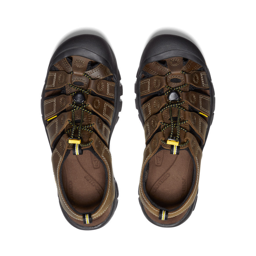 Sandales en cuir Newport pour hommes Bison
