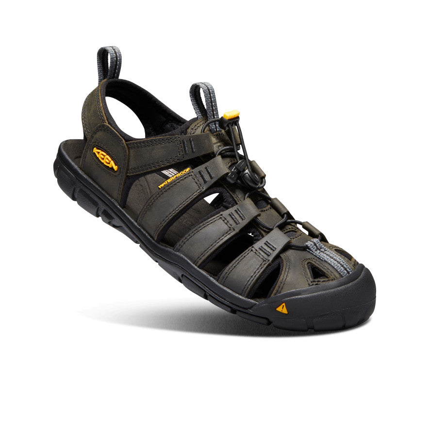 Sandales en cuir Clearwater CNX pour homme Aimant/Noir -  3