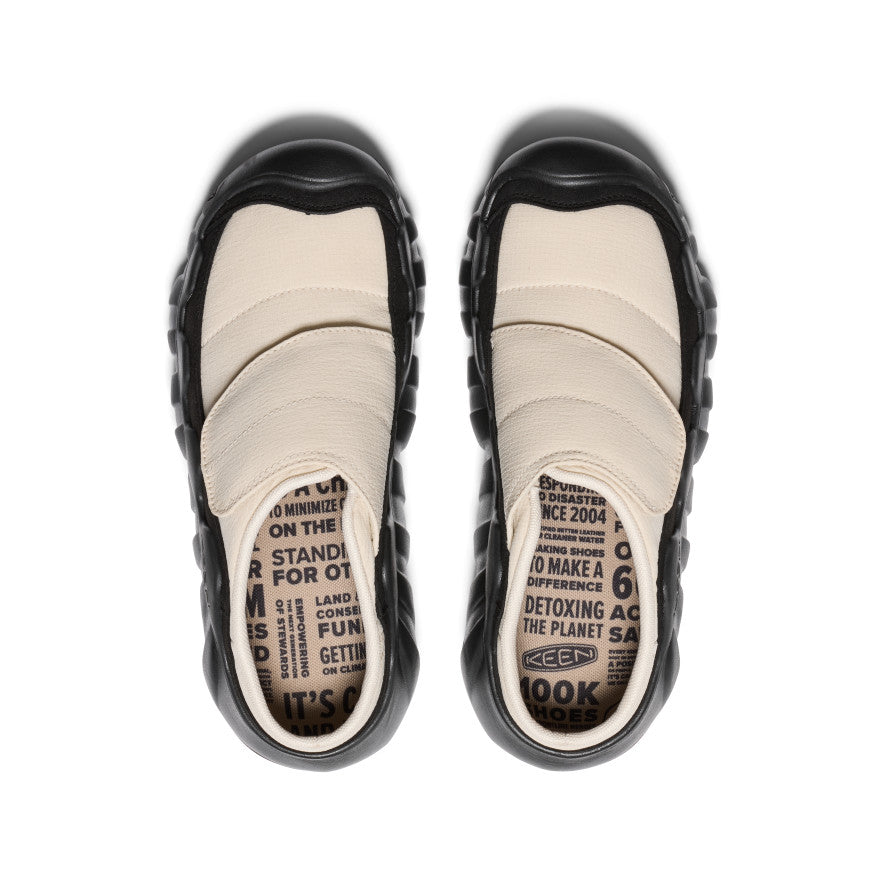Zapatilla sin cordones Hypowser para mujer Lueur d'argent/Noir