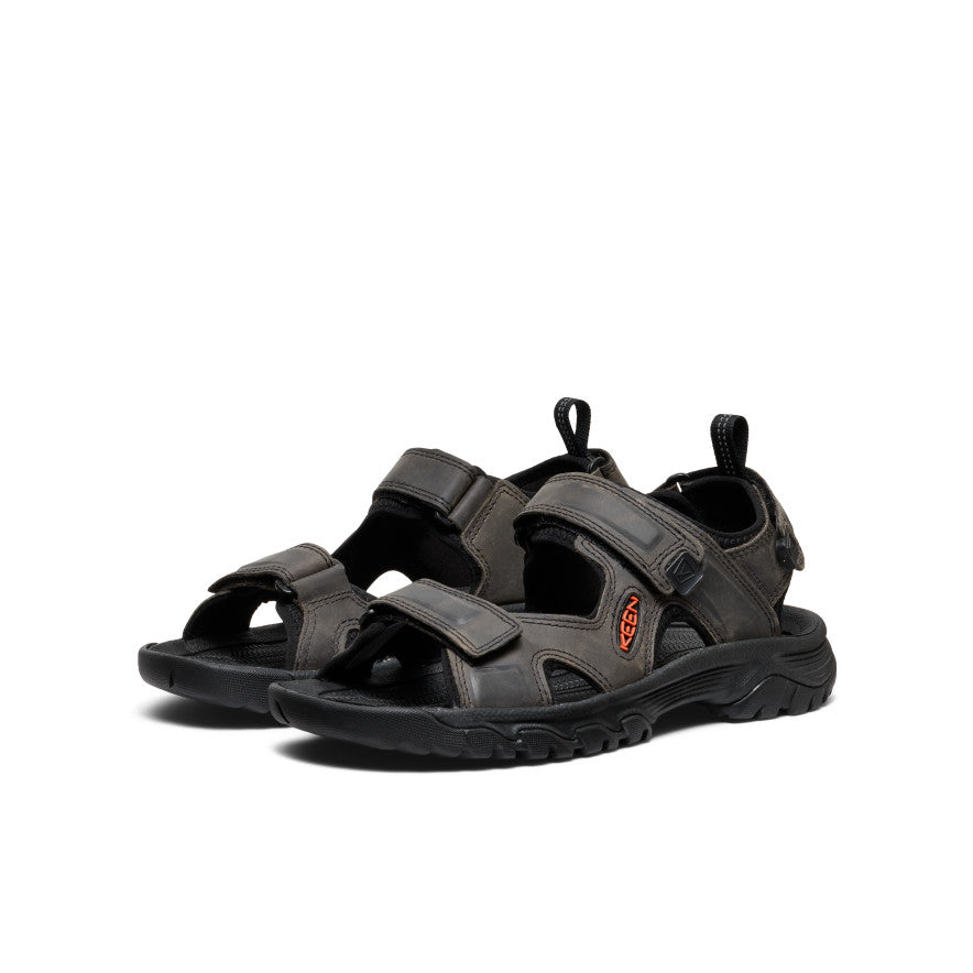 Sandales ouvertes Targhee III pour hommes Gris/Noir
