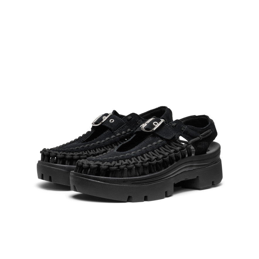 Baskets UNEEK PLT Mary Jane unisexes Noir/Noir