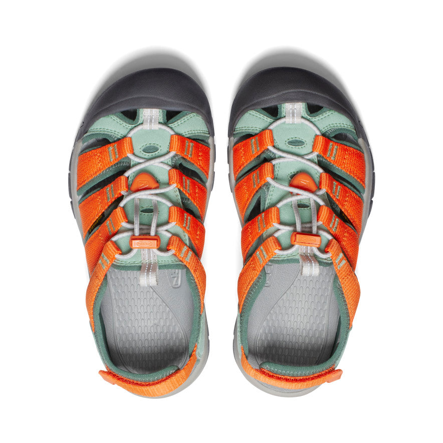 Sandales Newport Boundless pour enfants Ibis vert granit/écarlate
