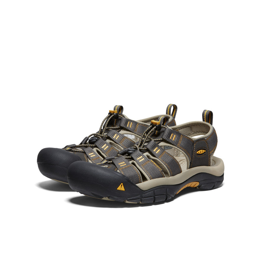 Sandales Newport H2 pour hommes Corbeau/Aluminium