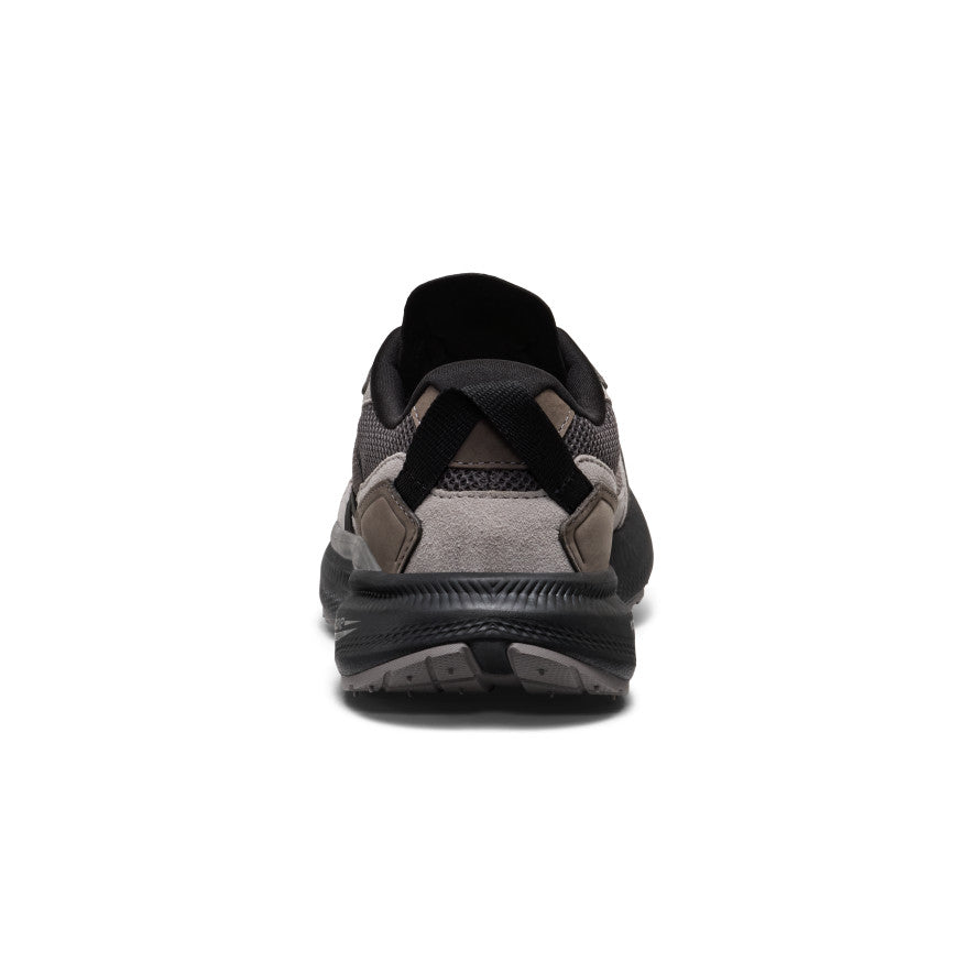 Chaussure de marche en cuir pour homme WK500 Gris acier/Noir