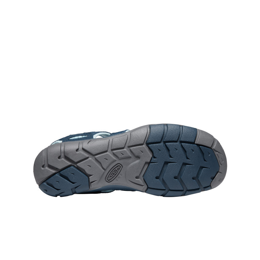 Sandales Clearwater CNX pour femmes Bleu marine/bleu fluo
