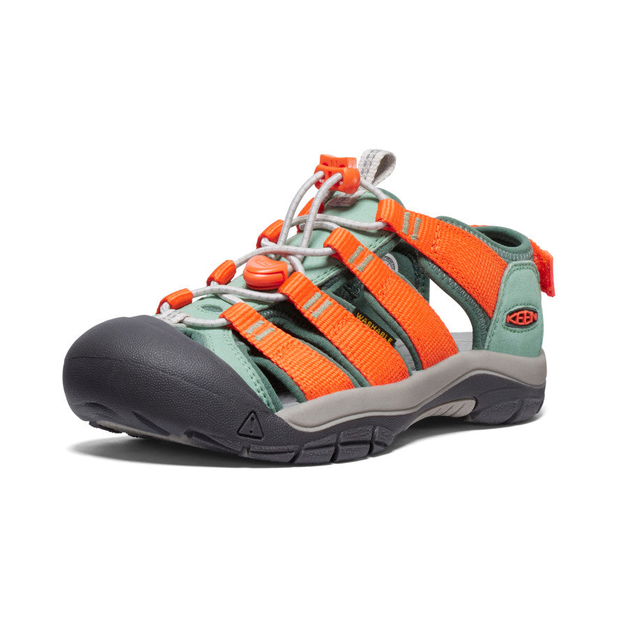 Sandales Newport Boundless pour enfants Ibis vert granit/écarlate