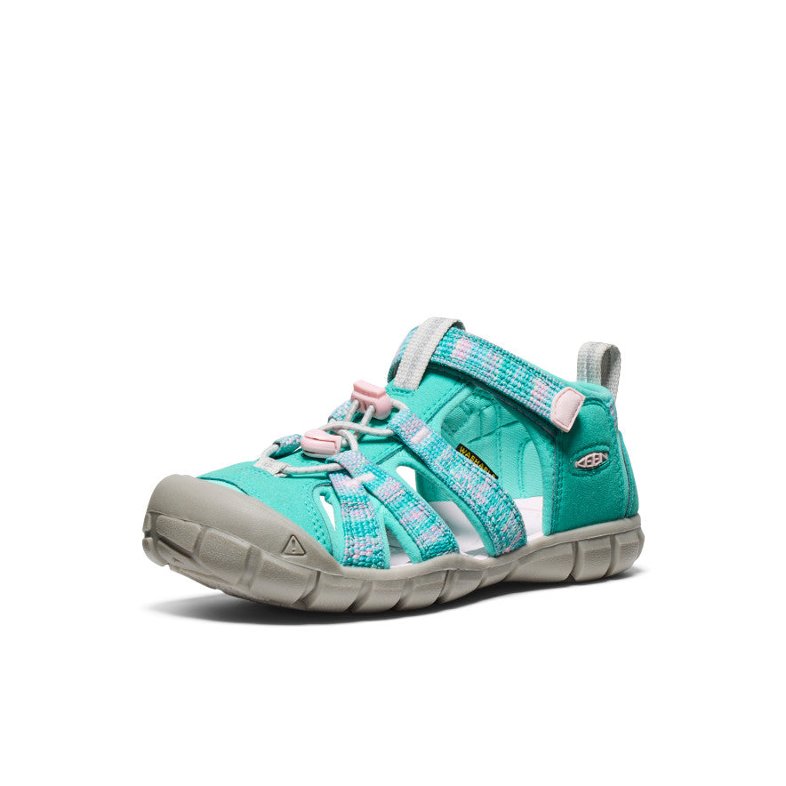 Bleu turquoise vif/Rose rigolo