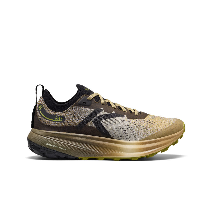 Chaussure de trail Seek pour homme Olive foncé/kaki