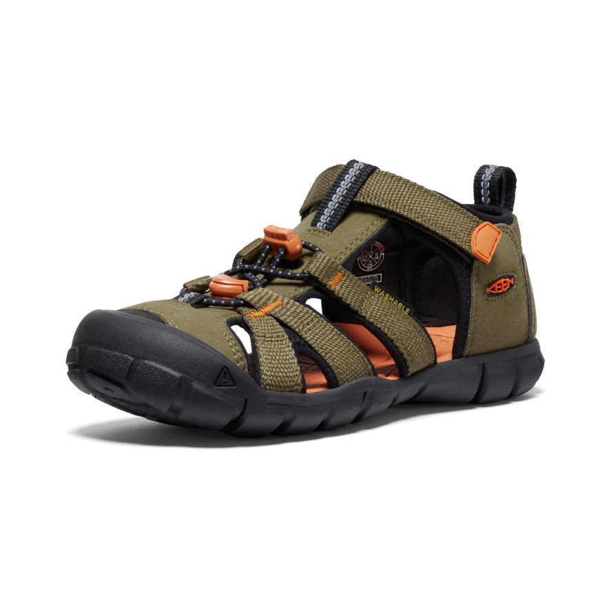 Colonie de vacances marine pour enfants de 2 ans CNX Olive foncé/Flamme dorée