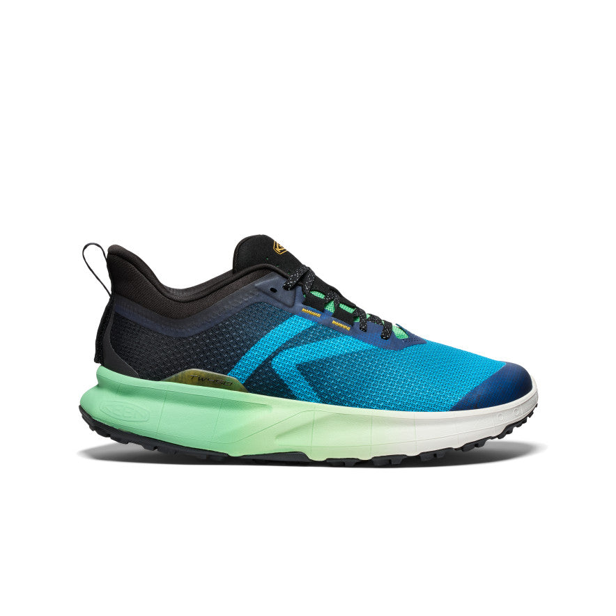 Chaussure de randonnée tout-terrain 450 pour homme Vert Danube bleu/Absinthe
