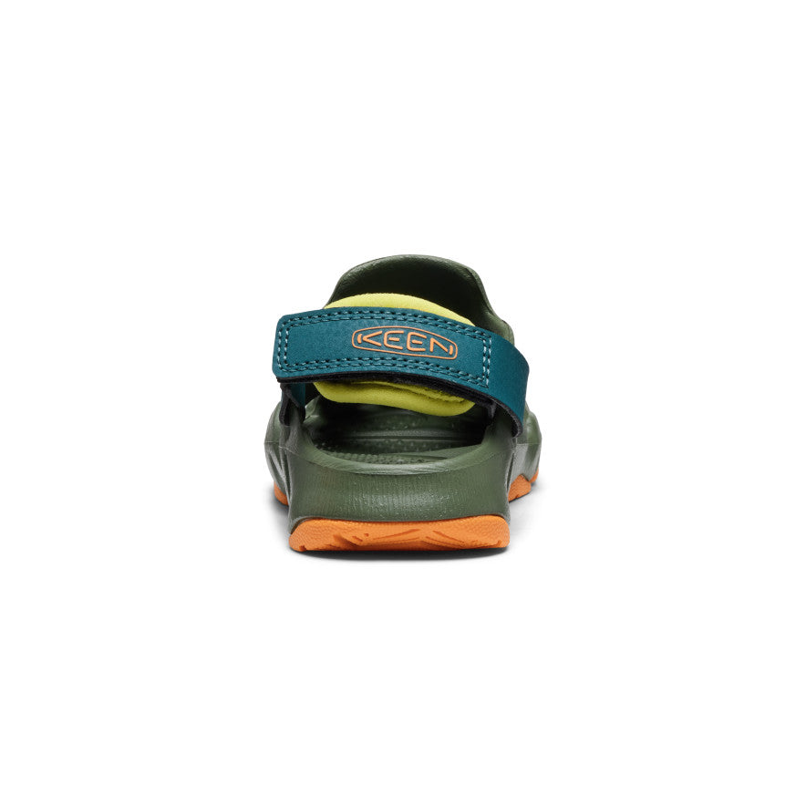 Peau vert bronze/orange