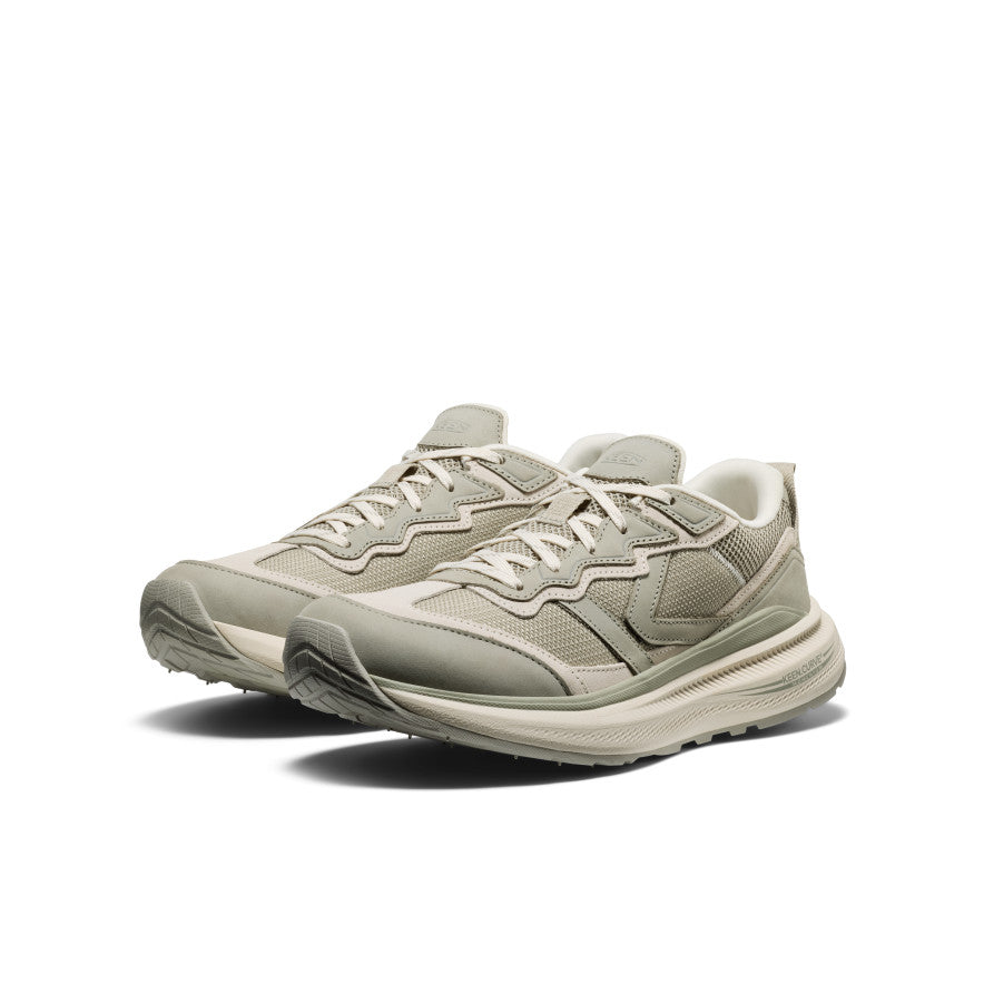 Chaussure de marche en cuir pour femme WK500 Pierre d'abbaye/Bouleau -  2