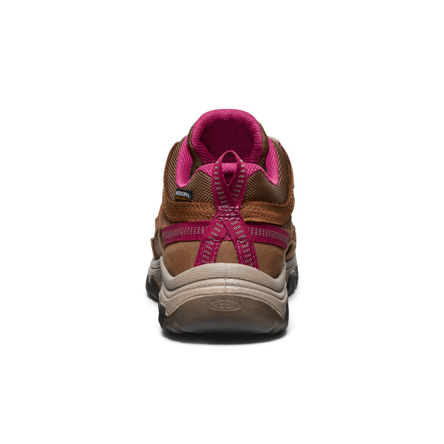Chaussure de randonnée imperméable Targhee IV pour femme Bison/Beaujolais