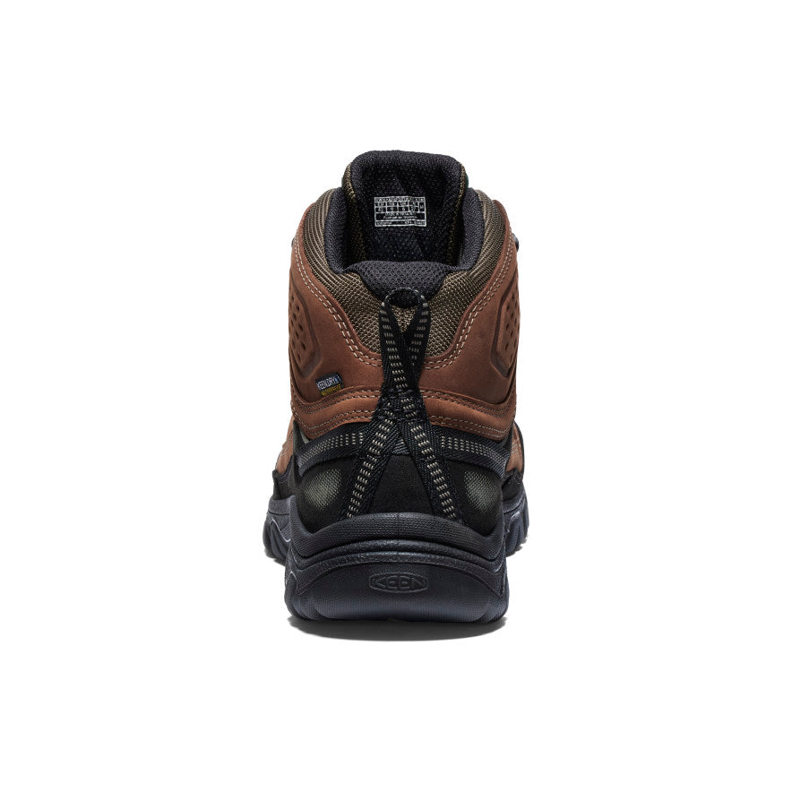 Bottes de randonnée imperméables Targhee IV pour hommes Bison/Noir