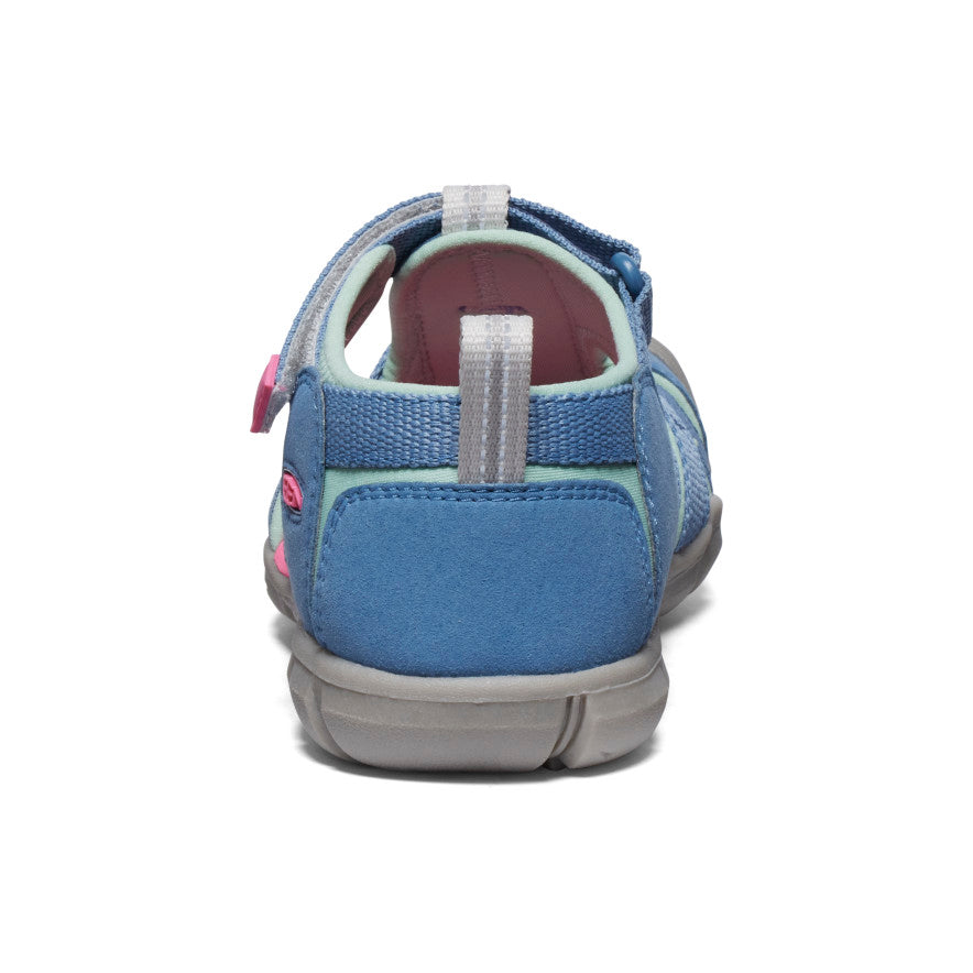 Bleu couronne/Rose vif