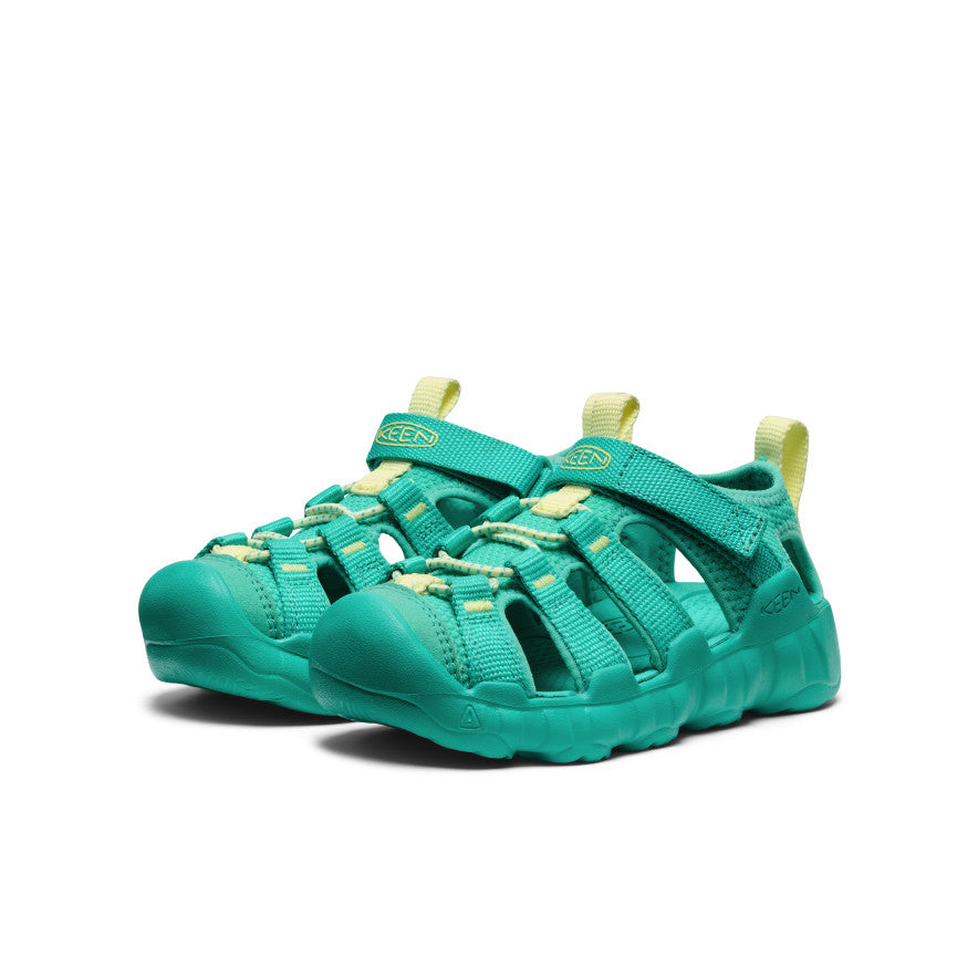 Bleu turquoise vif/Jaune ciré
