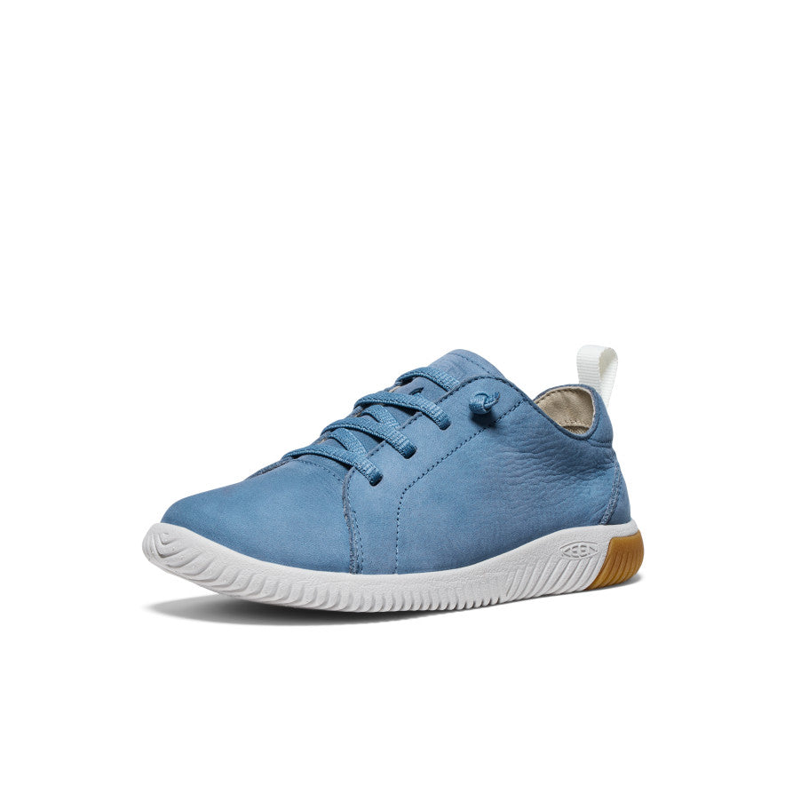 Baskets en cuir KNX pour enfants Bleu Coronet/Vapeur