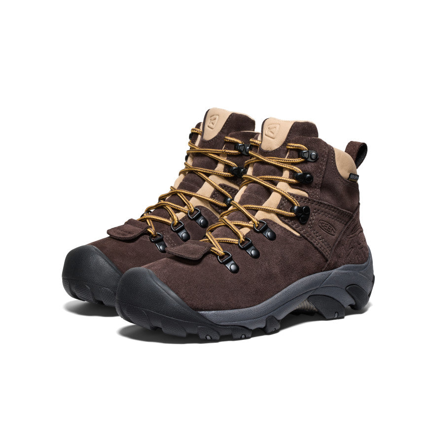 Bottes de randonnée imperméables Pyrénées pour femmes x Mountain Research Recherche en montagne Brown -  2