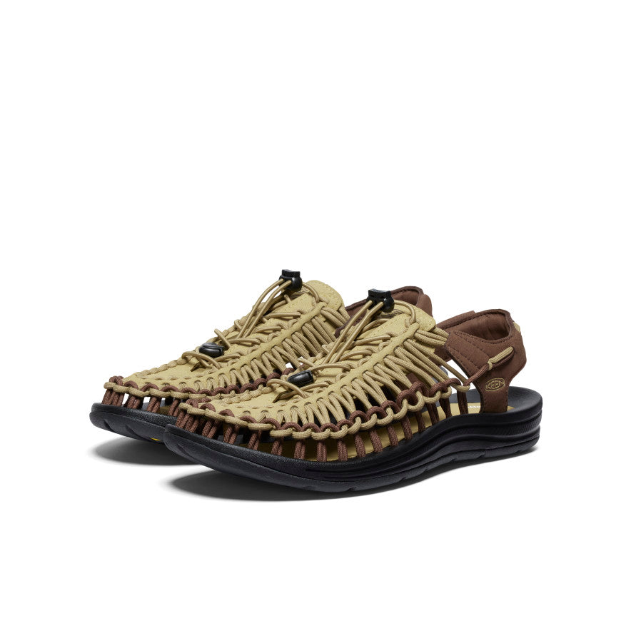 Baskets UNEEK pour hommes Kaki/Terre foncée
