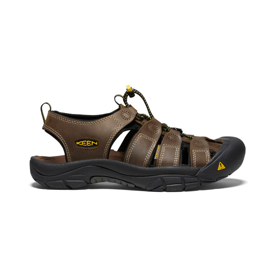 Sandales en cuir Newport pour hommes Bison