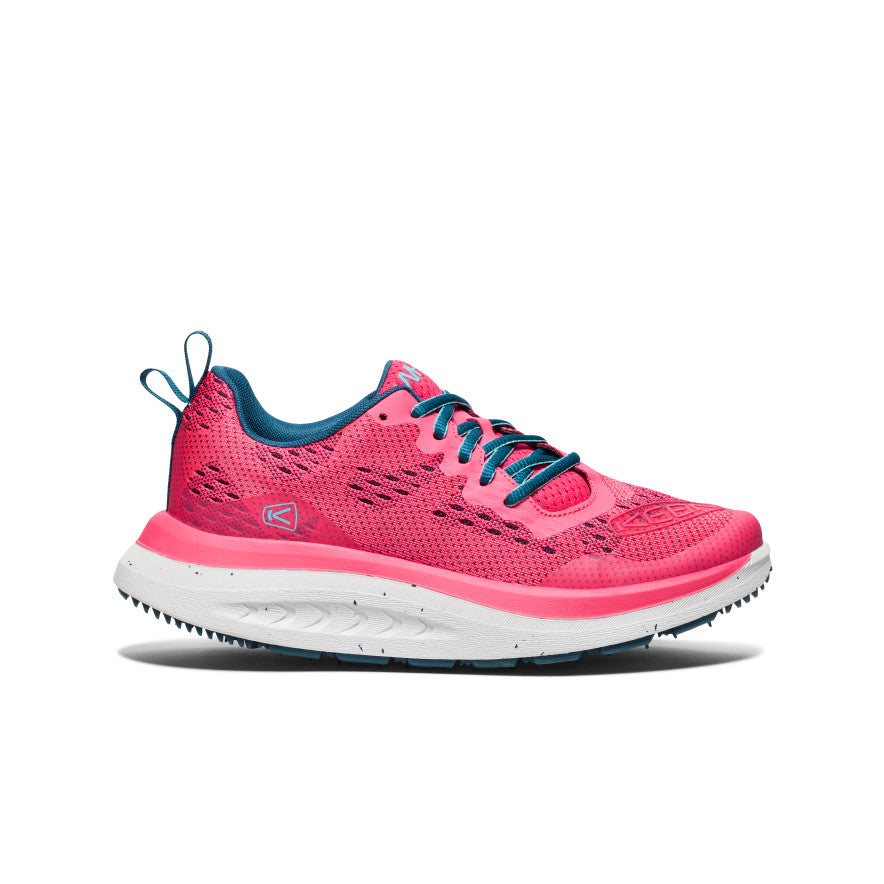 Chaussure de marche pour femmes WK400 Rouge Red/Eaux récifales -  1