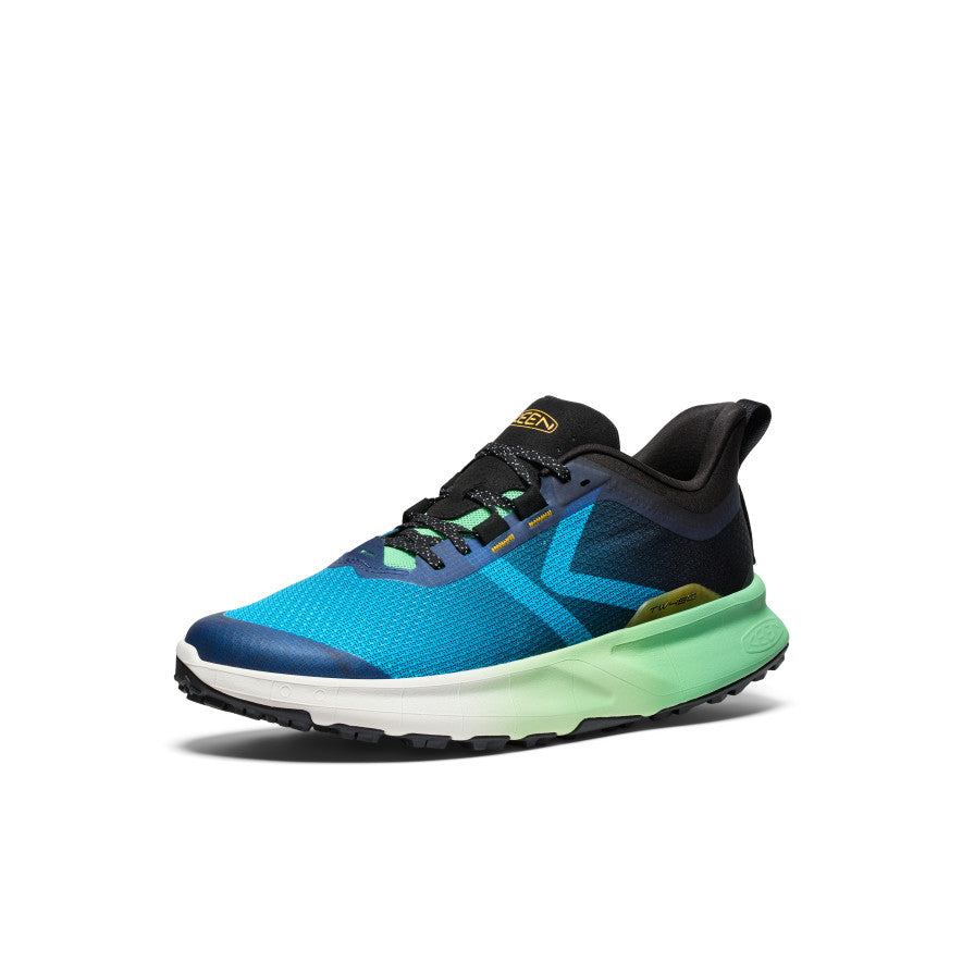 Chaussure de randonnée tout-terrain 450 pour homme Vert Danube bleu/Absinthe