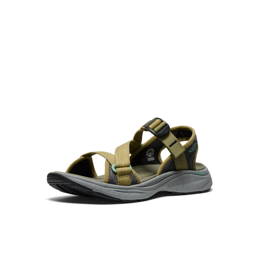 Sandales Leiki à bout ouvert pour femme Martini Olive/Vert Granit