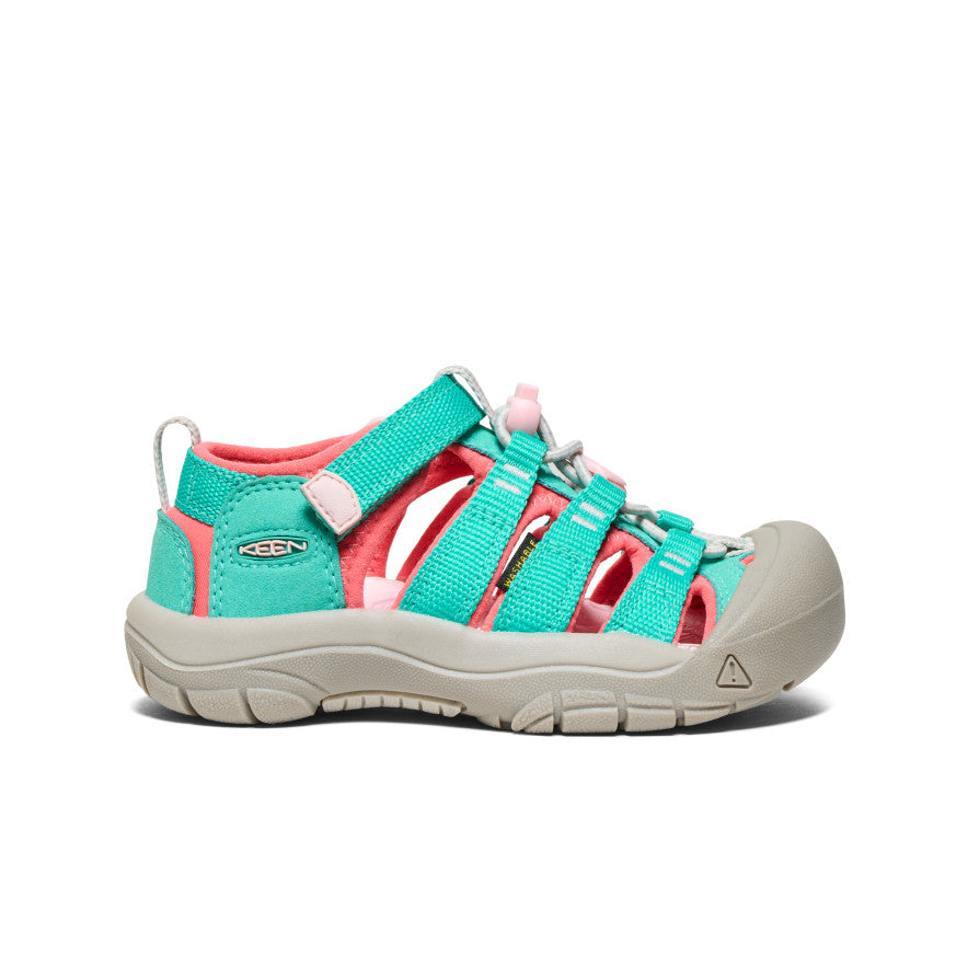 Newport H2 pour petits enfants Bleu turquoise vif/Rose rigolo